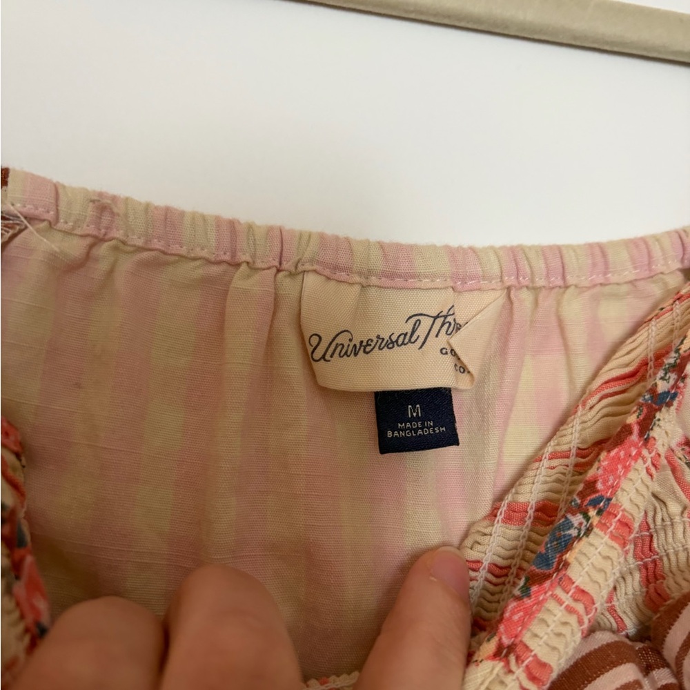 Universal Thread Floral Patchwork Dress - image 2